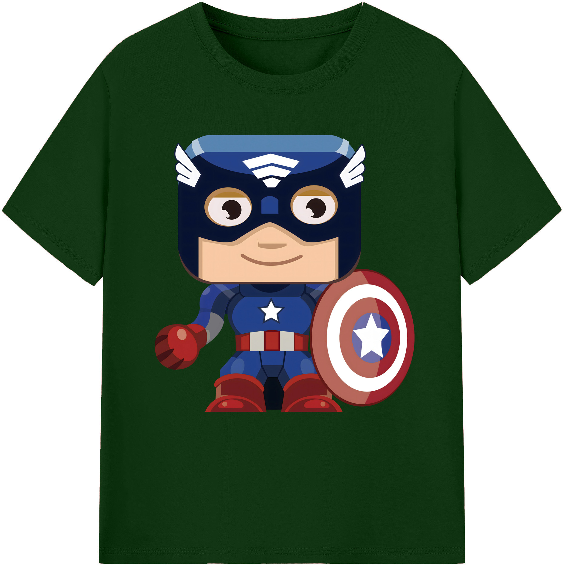 （画像用） アベンジャーズ The Avengers 綿100％半袖Tシャツ（フロントプリント）